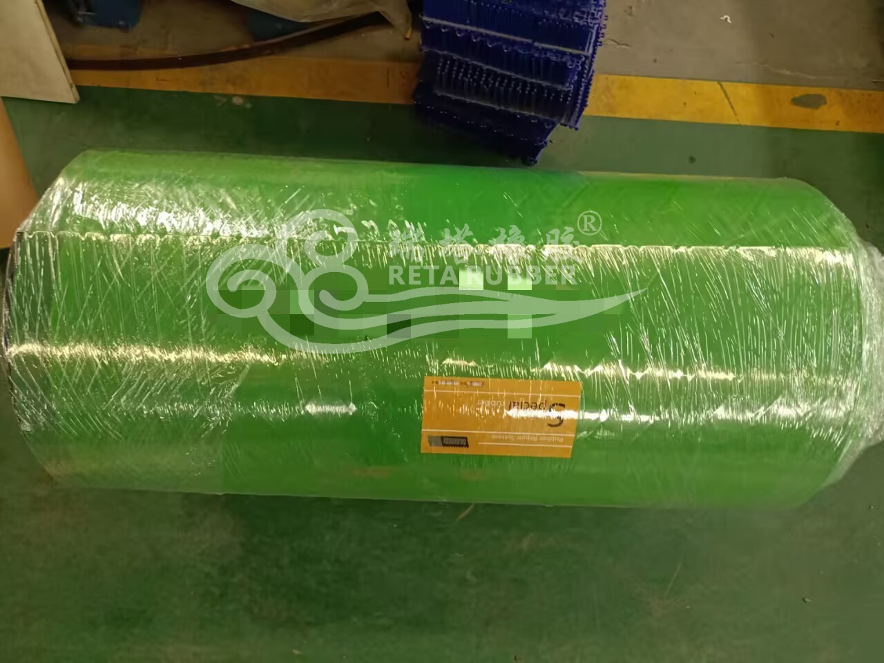 山西客戶定購滾筒包膠膠板發(fā)貨